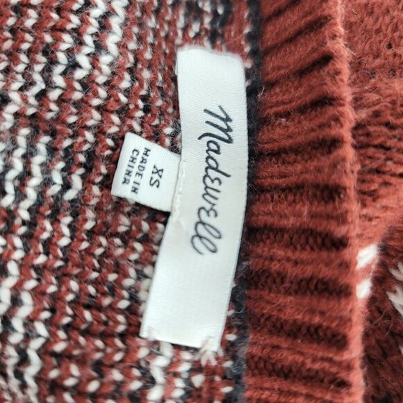Madewell burnish mahogany bandana sweater - Picture 5 of 9